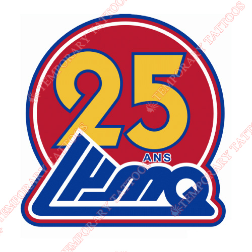 Quebec Major Jr Hockey League Customize Temporary Tattoos Stickers NO.7443